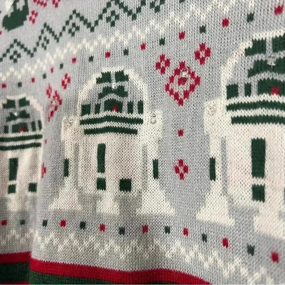 Disney R2D2 Light Up Christmas Sweater - Picture 5 of 8